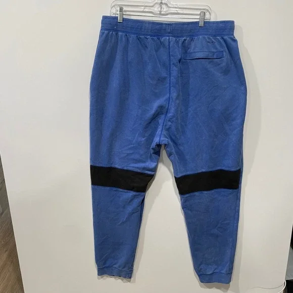 Jordan Dri-FIT Blue Fleece Sweatpants Mens 3XL Joggers Jumpman Logo DA9858 - Picture 6 of 10